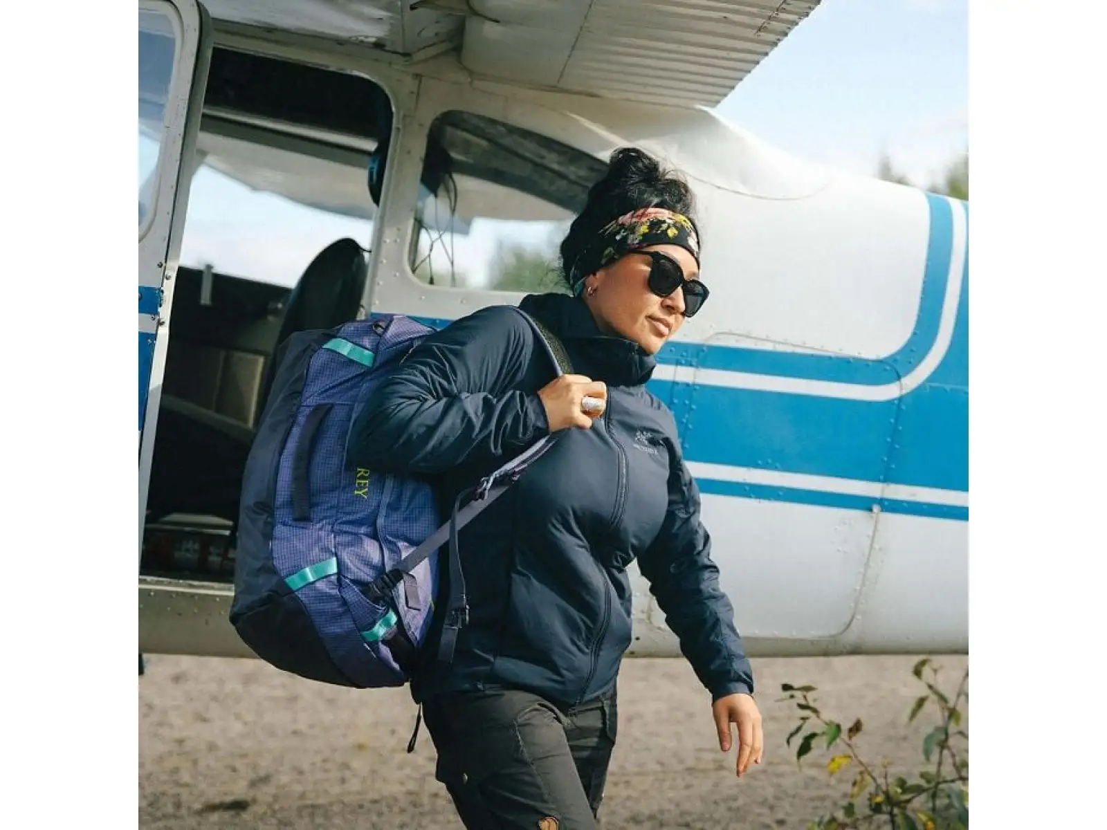 Osprey Transporter Duffel 40 torba podróżna Pine Leaf
