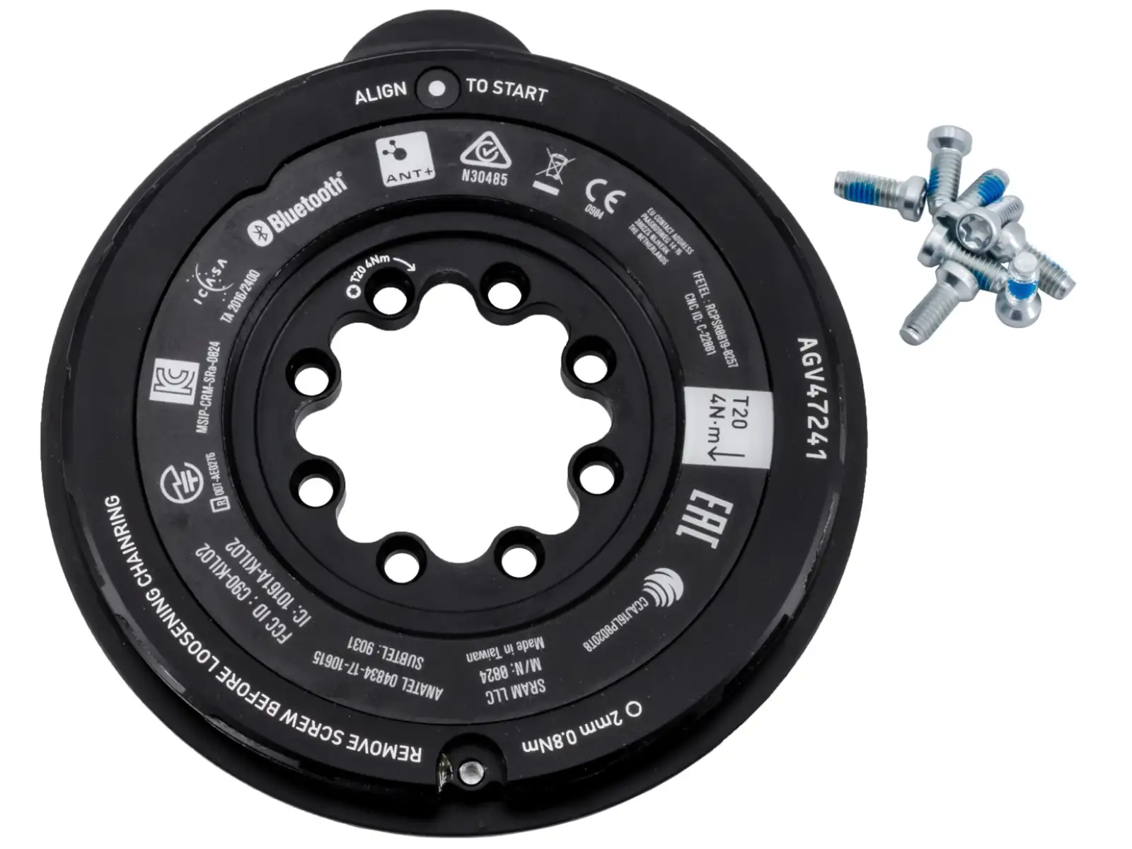 Sram XX SL AXS D1 Threaded Mount Spider tarczy z pomiarem mocy