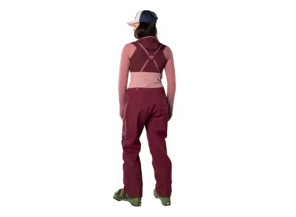 Dynafit Tigard Gore-Tex damskie spodnie Burgundy