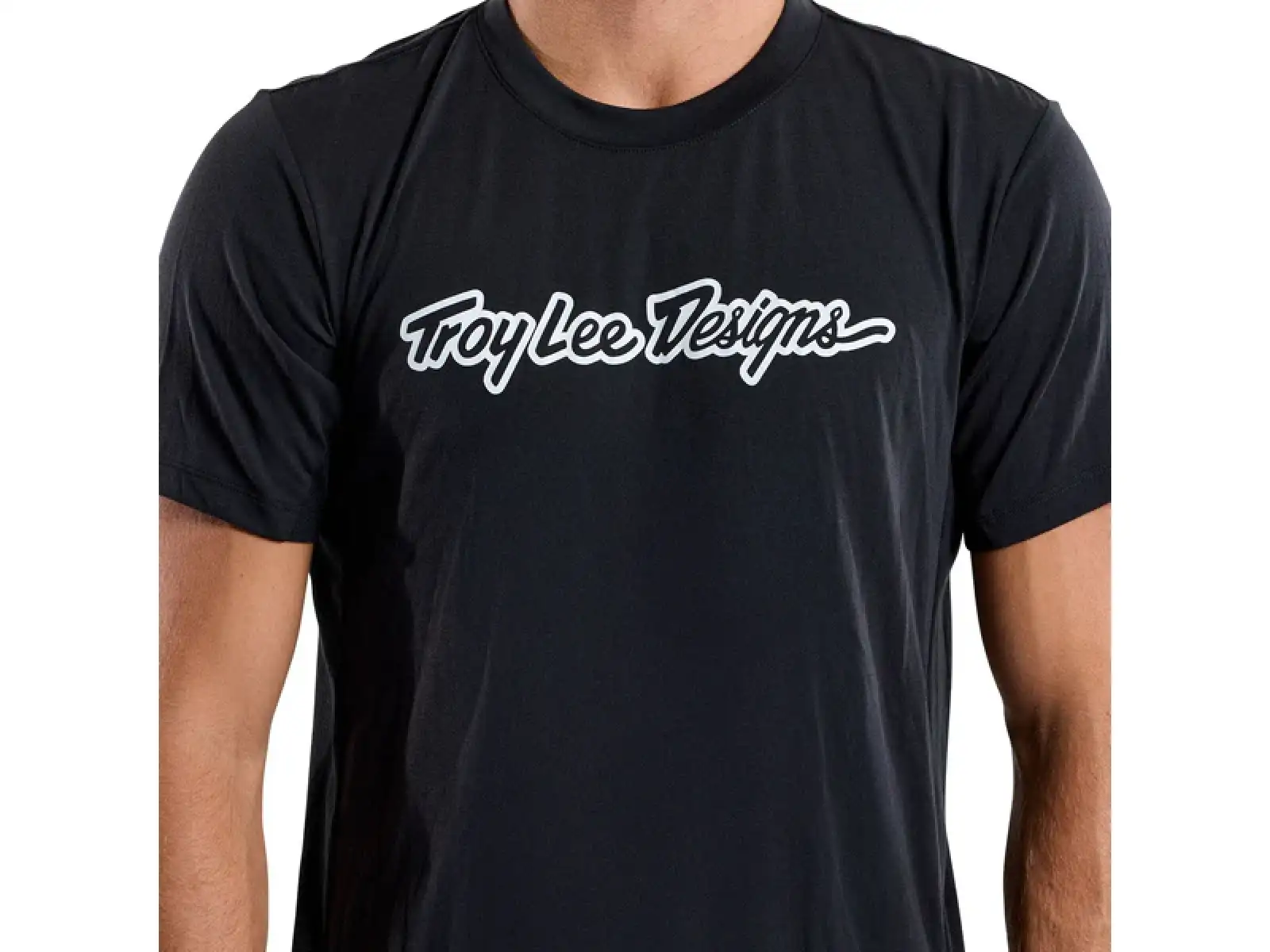 Troy Lee Designs Skyline Ride Tee męska koszulka krótki rękaw Signature Black