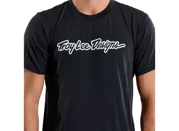 Troy Lee Designs Skyline Ride Tee męska koszulka krótki rękaw Signature Black