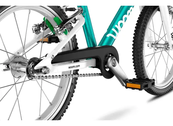 Woom GO 3 rower dziecięcy 16" Metallic Turquoise