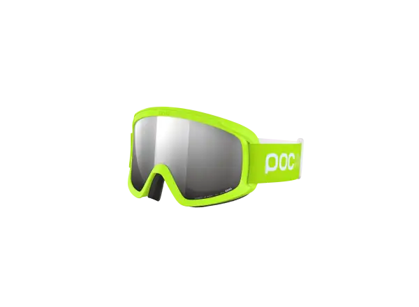POC POCito Opsin dziecięce gogle narciarskie Fluorescent Yellow/Green/Partly Sunny Silver