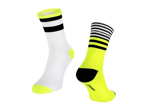 Force Ziggy skarpetki rowerowe fluo
