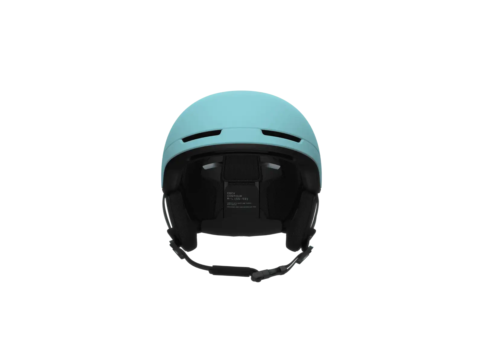 POC Obex Contour kask narciarski Indicolite Blue Matt/Carnelian Orange Matt