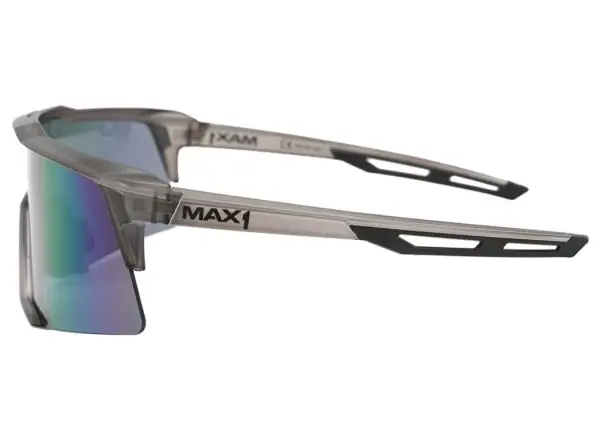 Max1 Thunder sportowe okulary matowa/przezroczysta