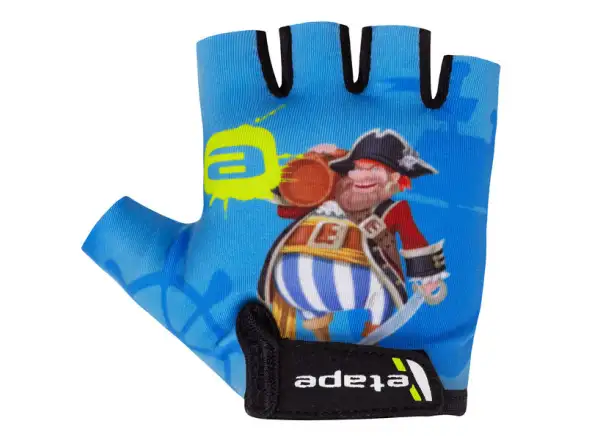 Etape Tiny dziecięce rękawiczki rowerowe krótkie niebieska