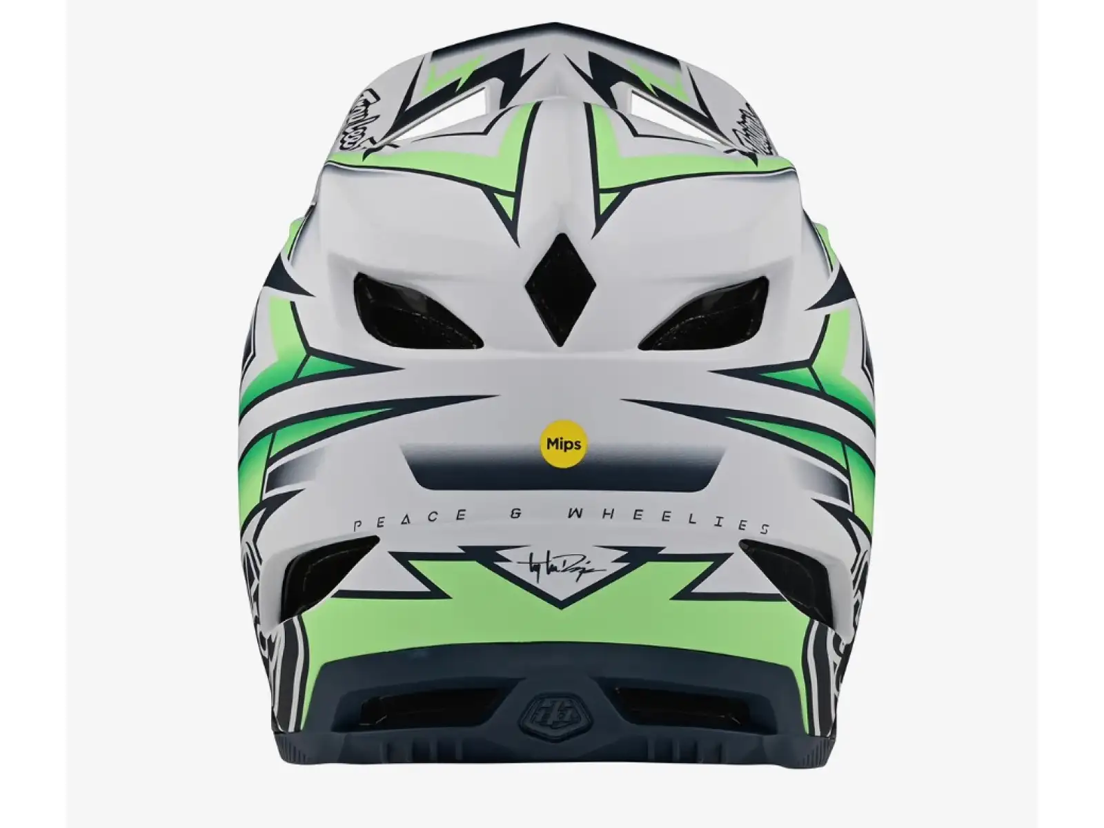Troy Lee Designs D4 Composite Mips Volt kask White