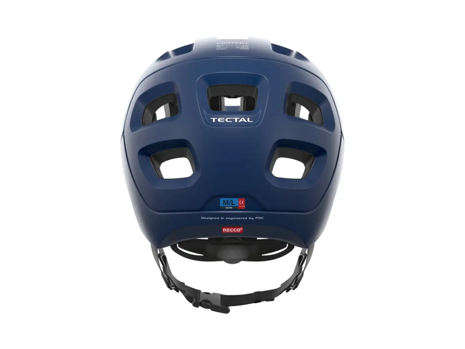 POC Tectal kask Lead Blue Matt