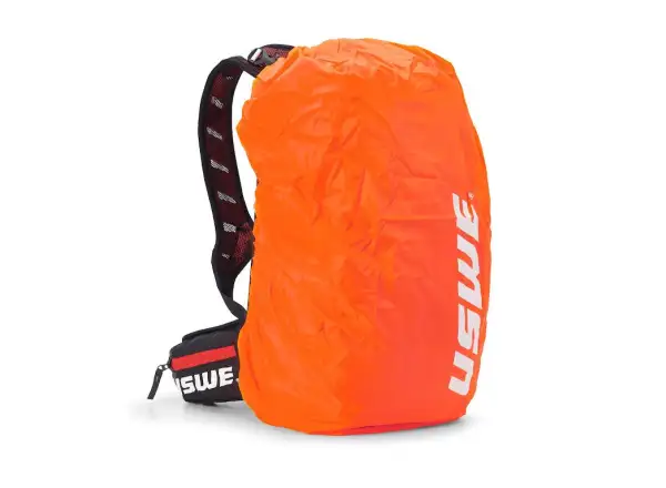 USWE Flow 16 plecak z ochraniaczem kręgosłupa Black/Red 16 l