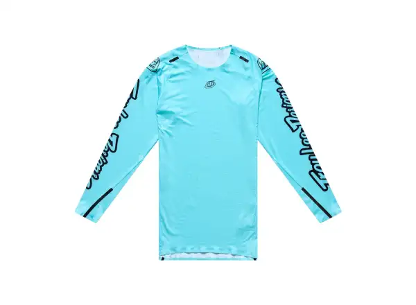 Troy Lee Designs Sprint Ultra męska koszulka z długim rękawem Mono Real Teal