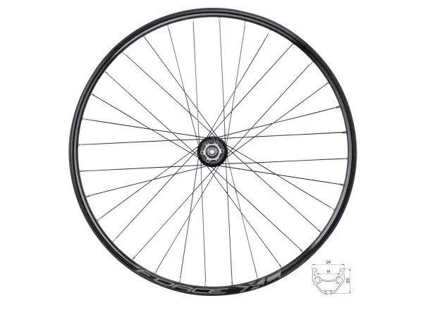 Force XC Disc 29" przednie koło z piastą Force F80450