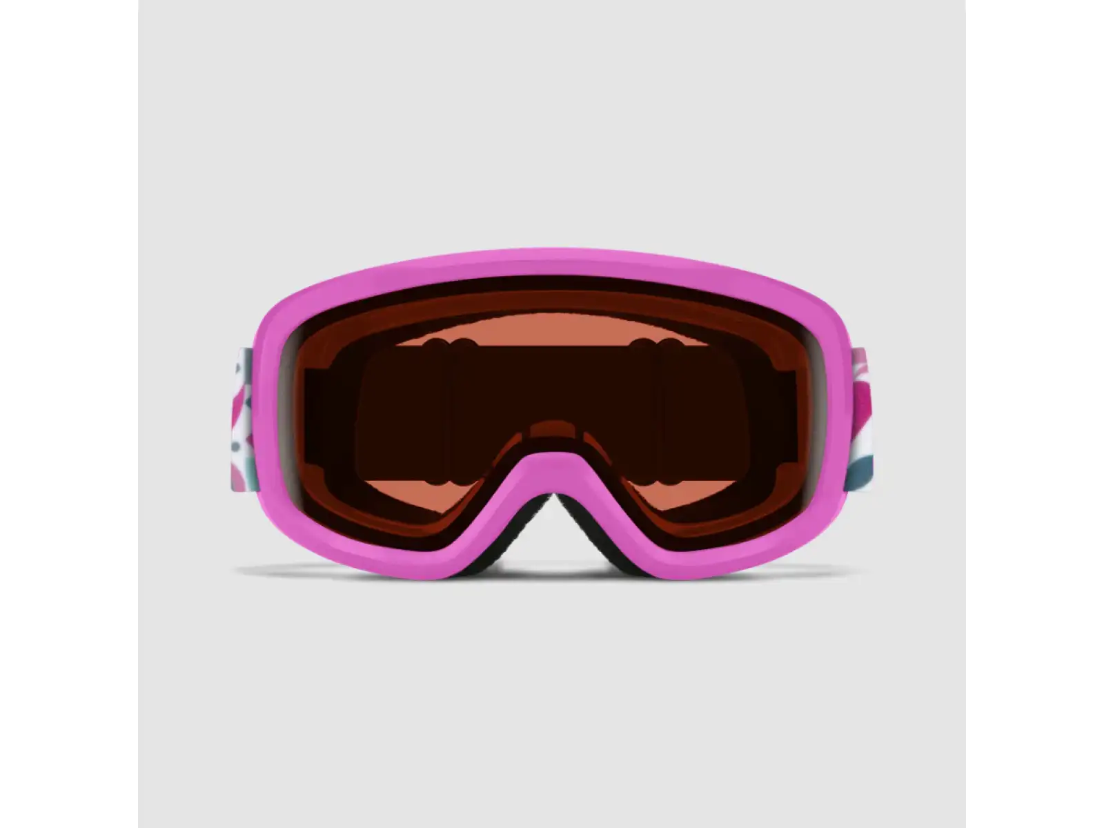 Smith Snowday dziecięce narciarskie Vivid Pink Hearts / RC36