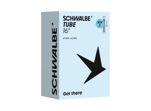 Schwalbe dętka 16" 47/62-305 Clik zawór 40mm