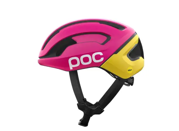 POC Omne Air MIPS kask Rhos Red Matt/Citrine Yellow Matt