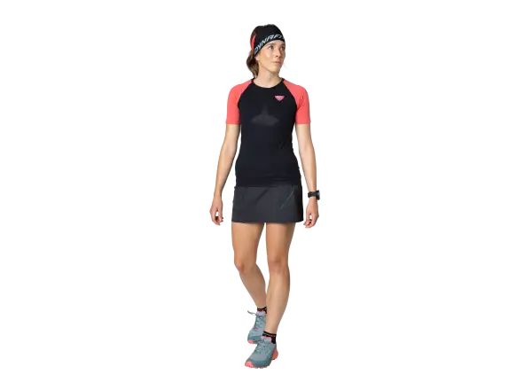 Dynafit Ultra S-Tech damska koszulka z krótkim rękawem Black Out Cabana