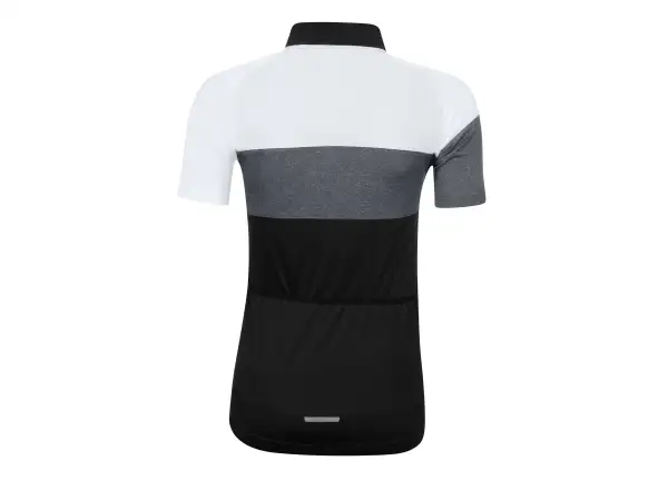 Force View Lady damski dres krótki rękaw czarna/biała/szara