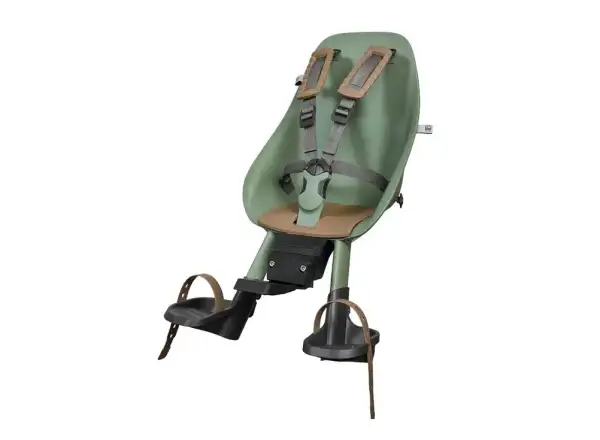 Urban Iki Ta-ke przedni fotelik z adapterem MTB/ATB Icho Green/Kurumi Brown