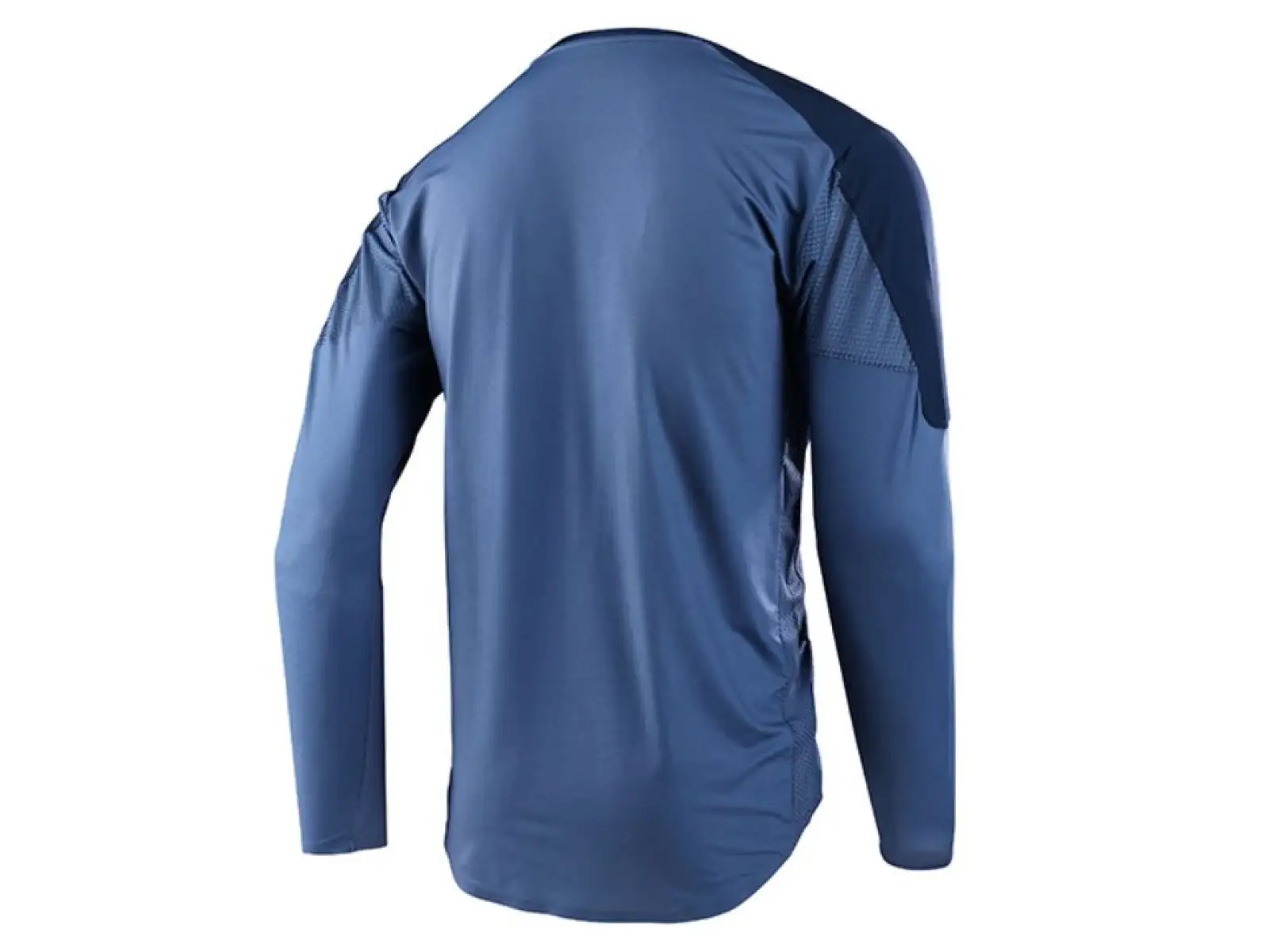 Troy Lee Designs Drift męska koszulka z długim rękawem Blue Mirage