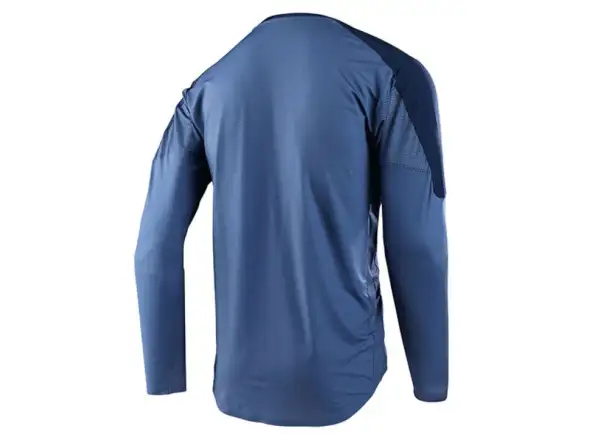 Troy Lee Designs Drift męska koszulka z długim rękawem Blue Mirage