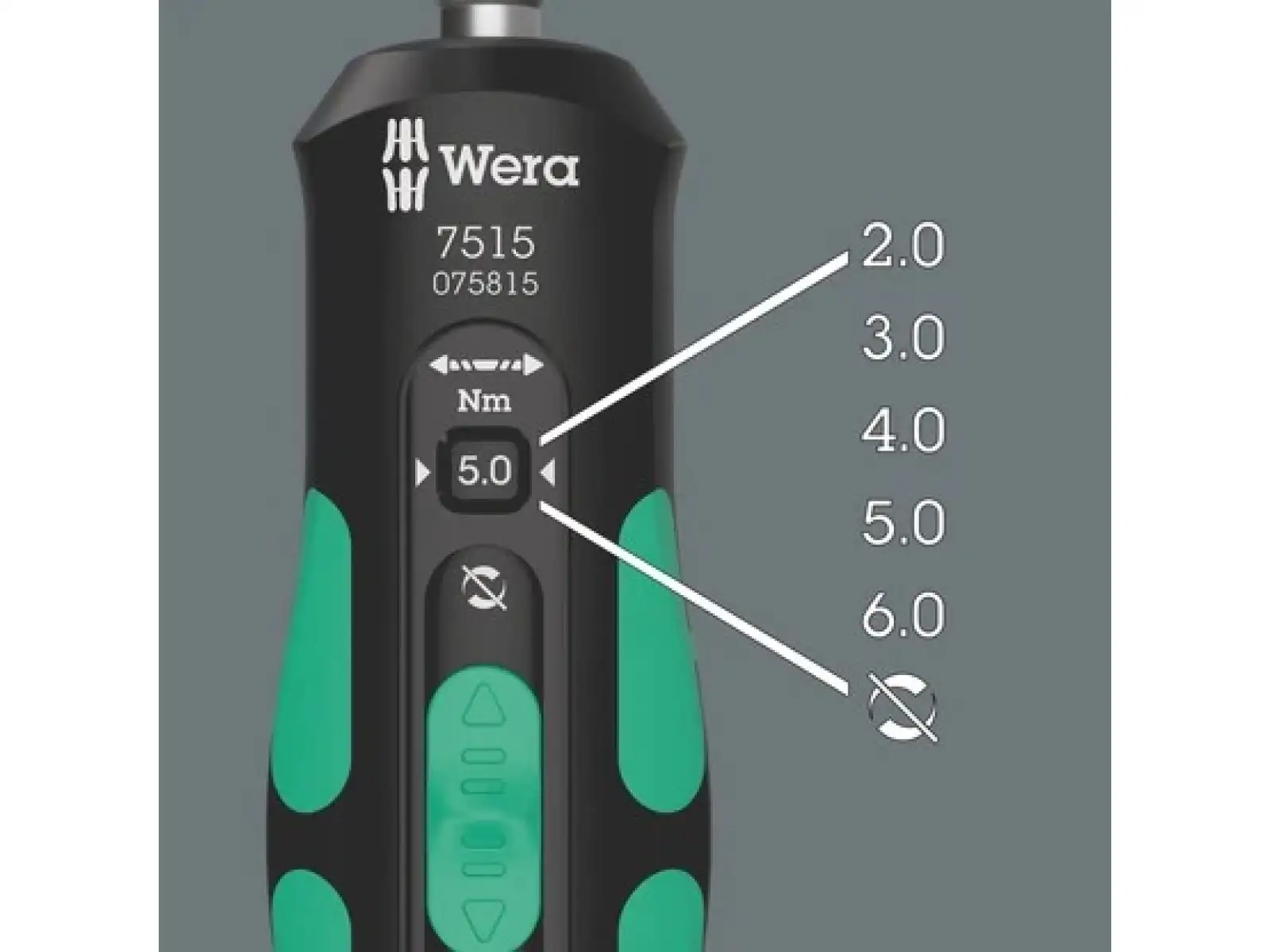 Wera 7515/7 Kraftform Safe-Torque Speed Bicycle 1 2-6 Nm wkrętak dynamometryczny 7 części