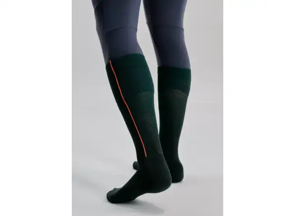 POC Race Sock Lite skarpetki narciarskie Pargasite Green
