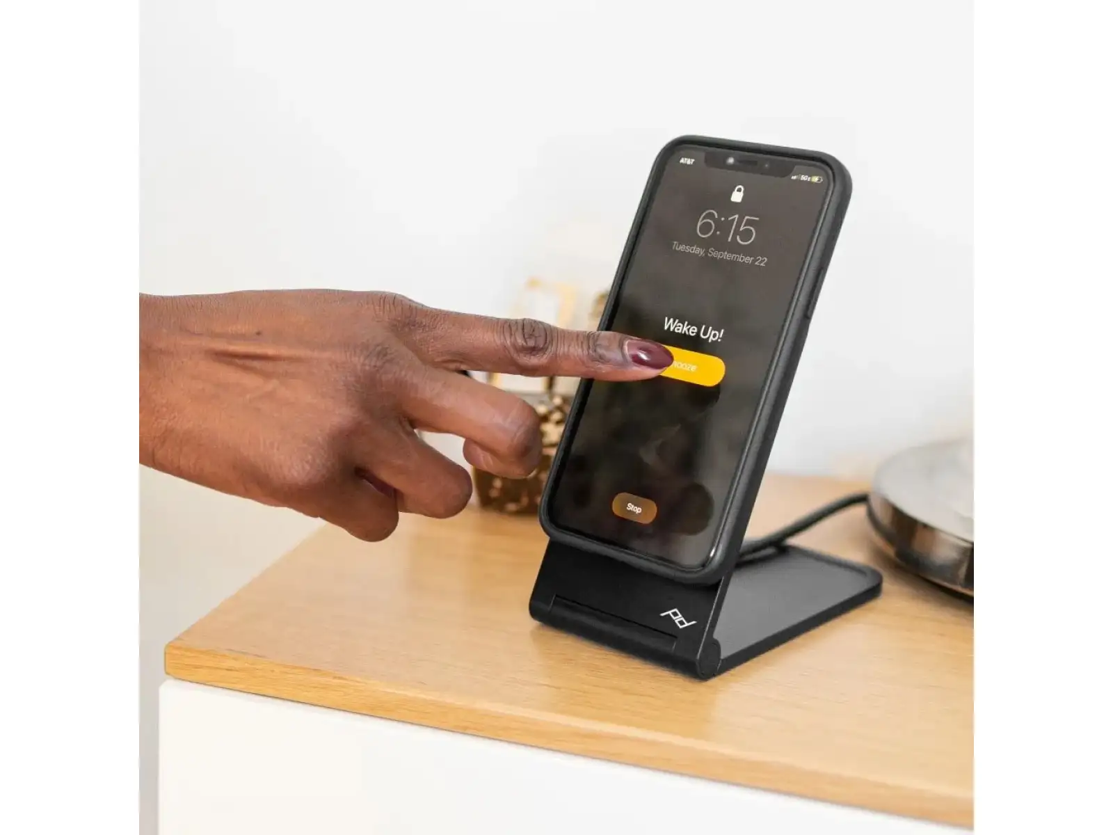 Peak Design Wireless Charging Stand magnetyczny uchwyt na telefon Black