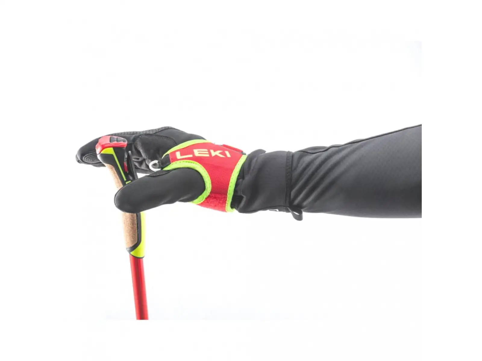 Leki PRC 750 Freesize kijki biegowe bright red/neon yellow/black
