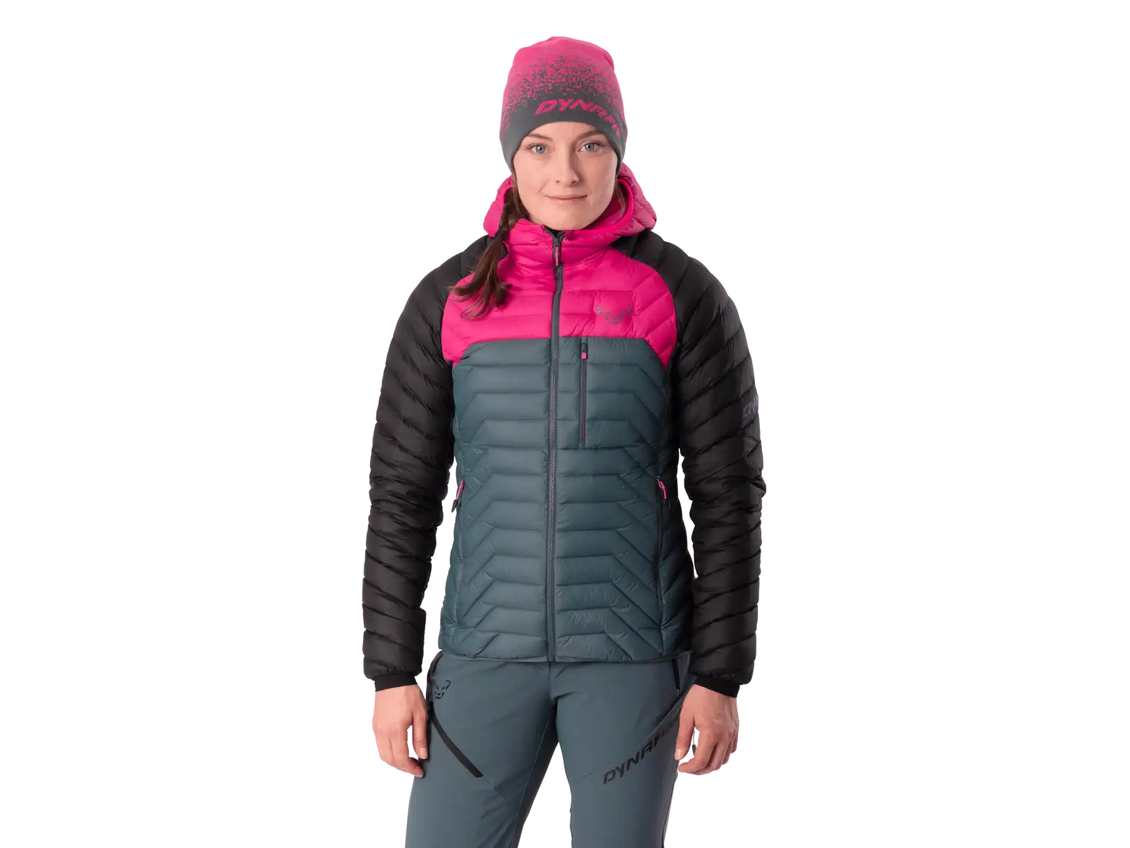 Dynafit Radical Down Hooded damska Kurtka Black Out/6550/0720