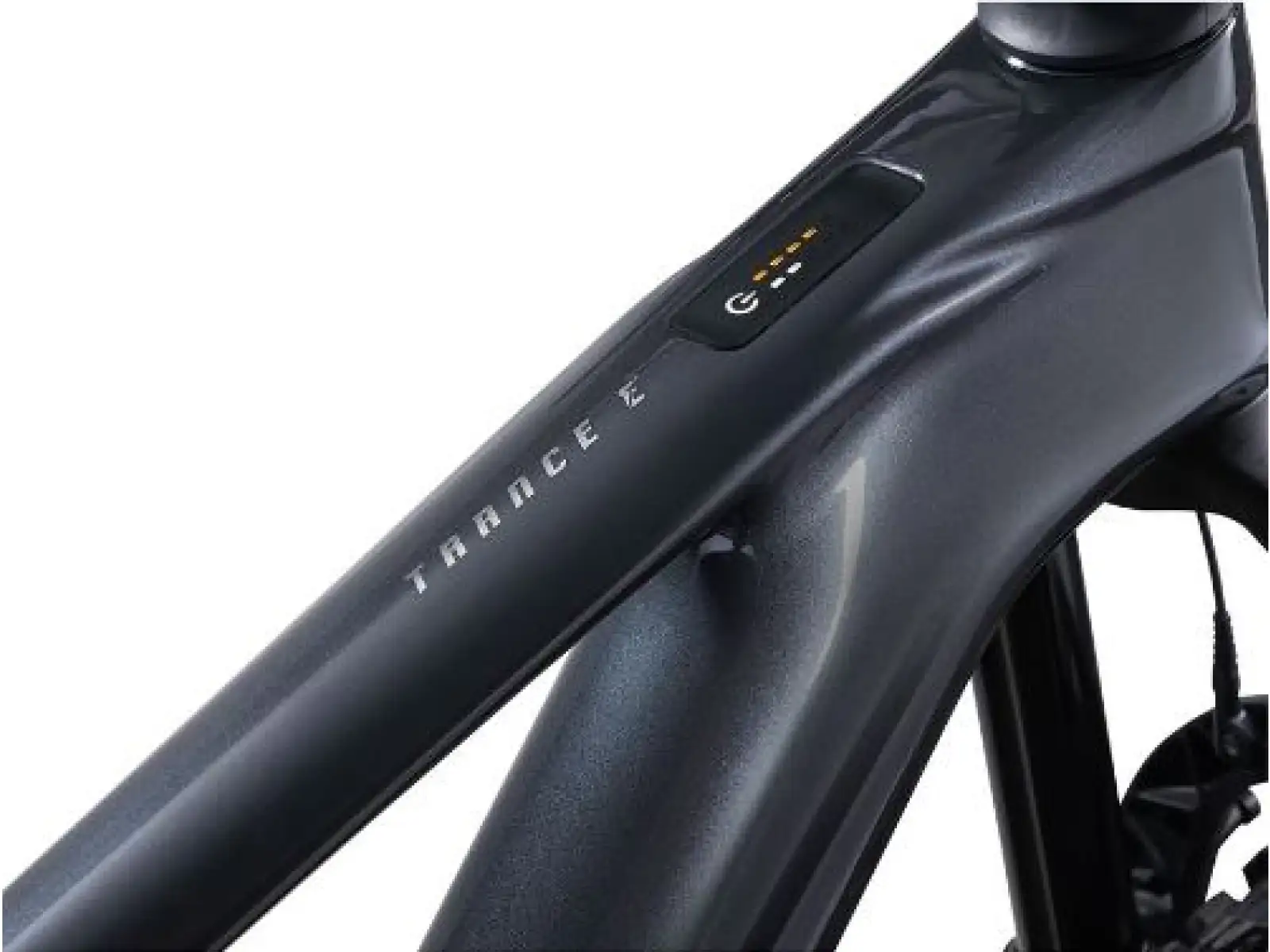 Giant Trance X Advanced E+ EL 1 górski rower elektryczny z pełnym zawieszeniem Gunmetal Black/Black