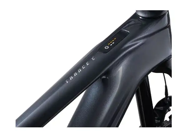 Giant Trance X Advanced E+ EL 1 górski rower elektryczny z pełnym zawieszeniem Gunmetal Black/Black