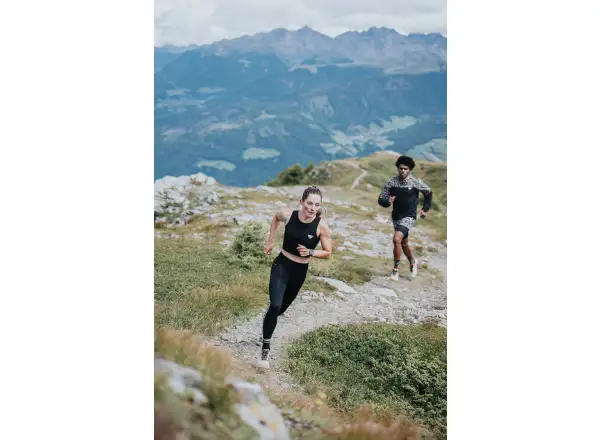 Dynafit Trail 7/8 damskie legginsy do biegania Black Out/Overcast