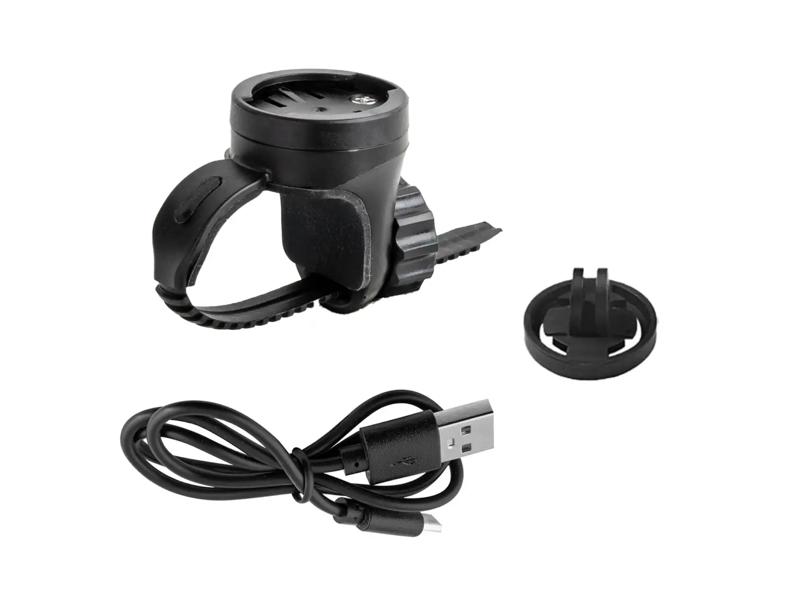 Force Pipe 550 LM USB przednie światło czarna