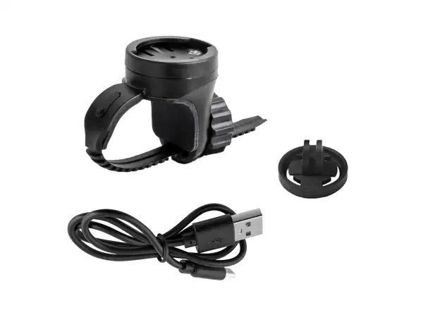 Force Pipe 550 LM USB przednie światło czarna