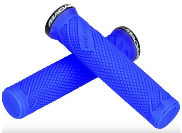 Lizard Skins Single-Sided Lock-On Danny MacAskill chwyty Deja Blue