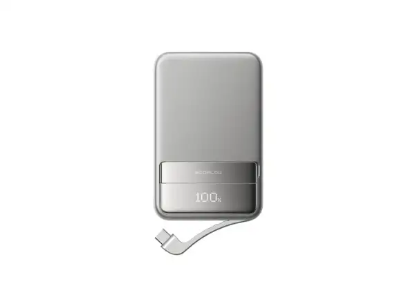 EcoFlow RAPID 10000 mAh magnetyczny powerbank srebrny