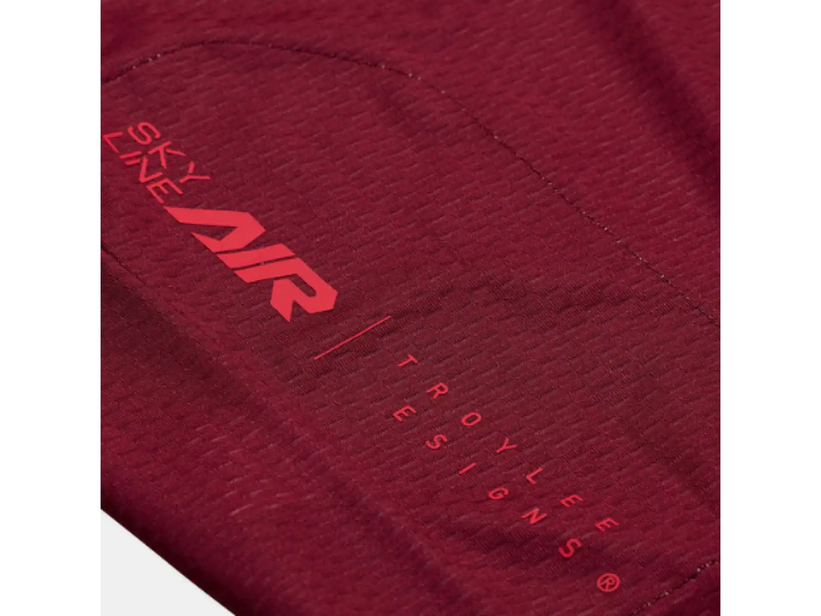 Troy Lee Designs Skyline Air Mono męska koszulka z krótkim rękawem Oxblood
