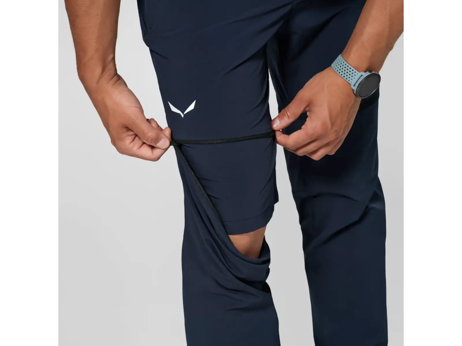 Salewa Pedroc 3 Durastretch 2w1 męskie spodnie Blueberry