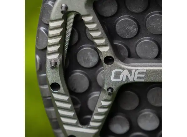 OneUP aluminiowe pedały szary