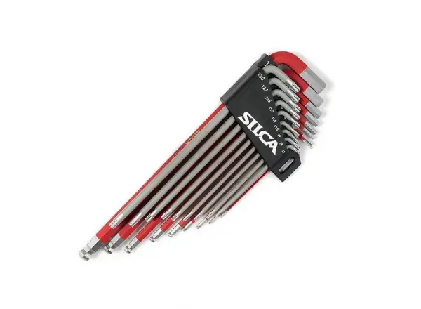 Silca HX-TWO zestaw kluczy imbusowych i torx z magazynkiem 17 sztuk