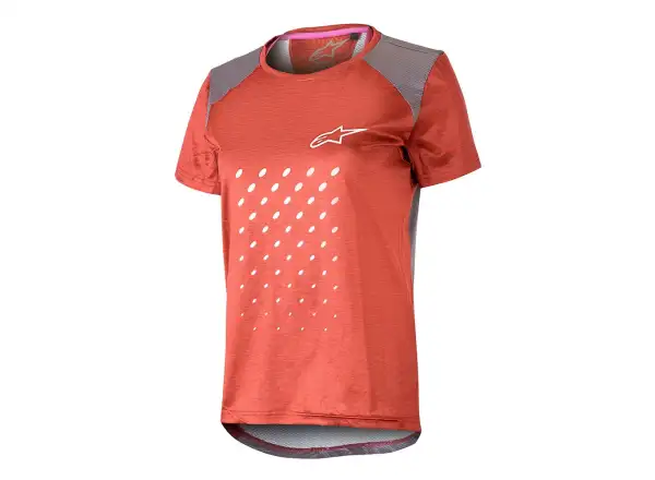 Alpinestars Stella ALPS 6.0 S/S damski dres krótki rękaw red
