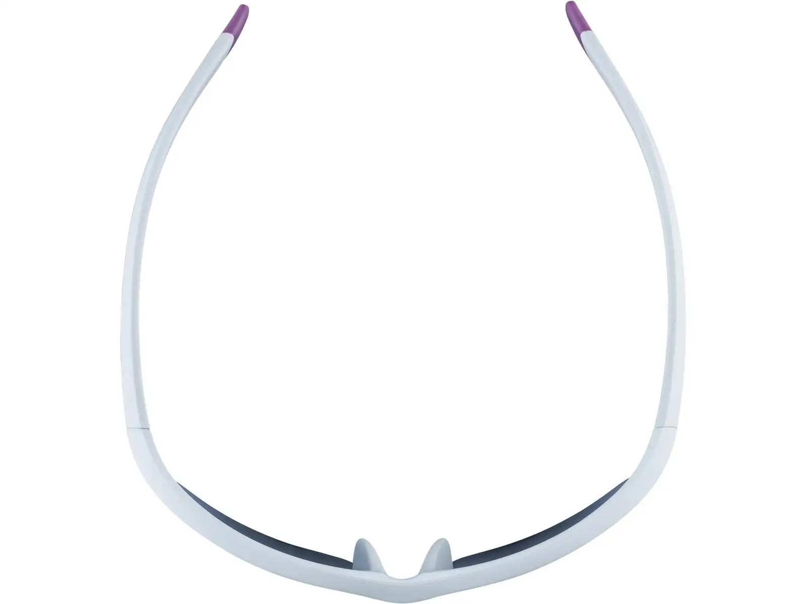 Alpina Flexxy Youth JR okulary dziecięce White-Purple Matt/Pink mirror