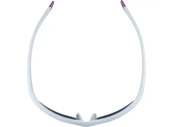 Alpina Flexxy Youth JR okulary dziecięce White-Purple Matt/Pink mirror