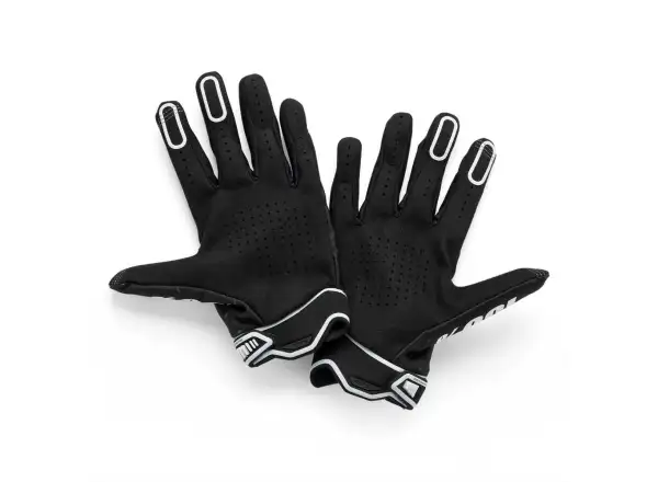 100% Ridefit męskie rękawice Black