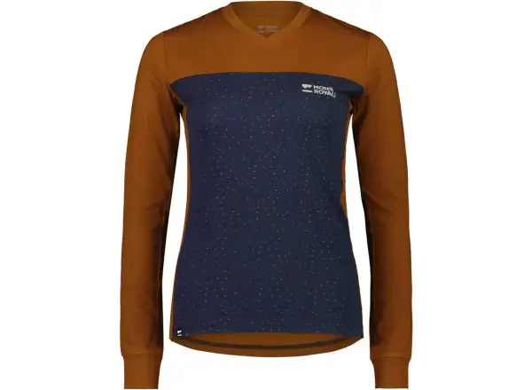 Mons Royale Redwood Enduro VLS WMNS damski t-shirt Midnight Terrazzo/Copper rozmiar S
