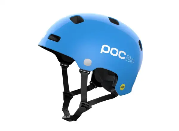 POC POCito Crane MIPS dziecięcy kask Fluorescent Blue