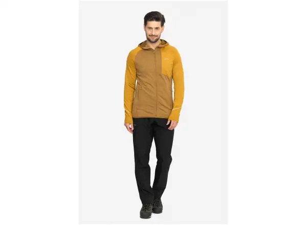 Viking Birger męska bluza Brown/Yellow