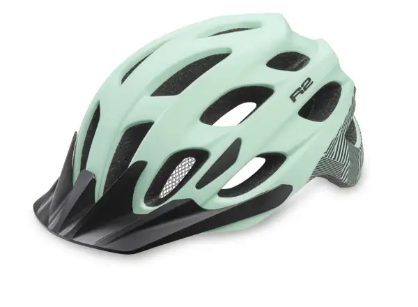 R2 Cliff kask rowerowy Mint/czarna