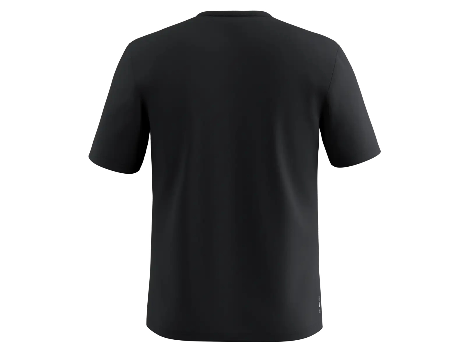 Salewa Solidlogo Dry męska koszulka z krótkim rękawem Black out