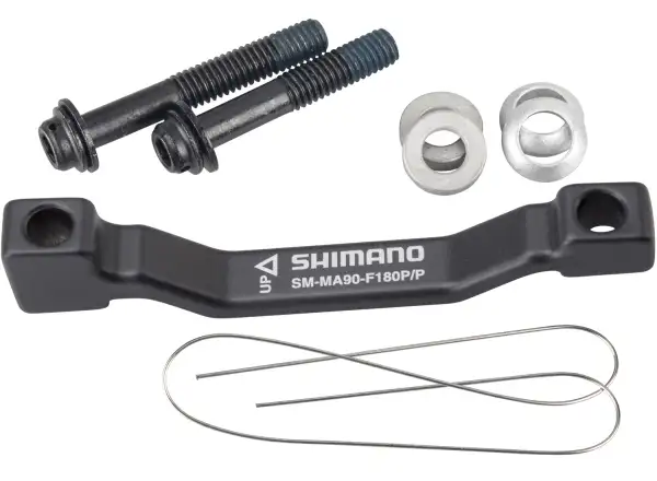 Shimano XTR SM-MA90-F adapter hamulca tarczowego 180 mm, P/P, przedni